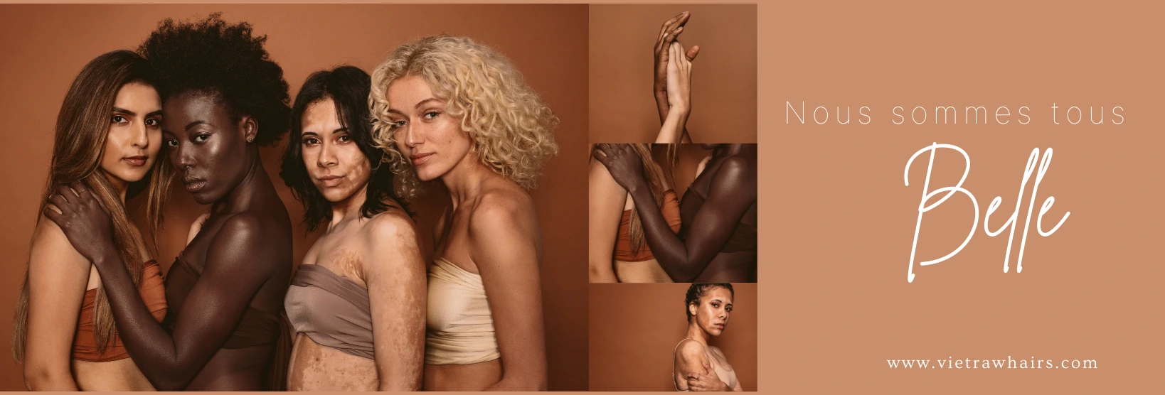 De beaux cheveux vietnamiens