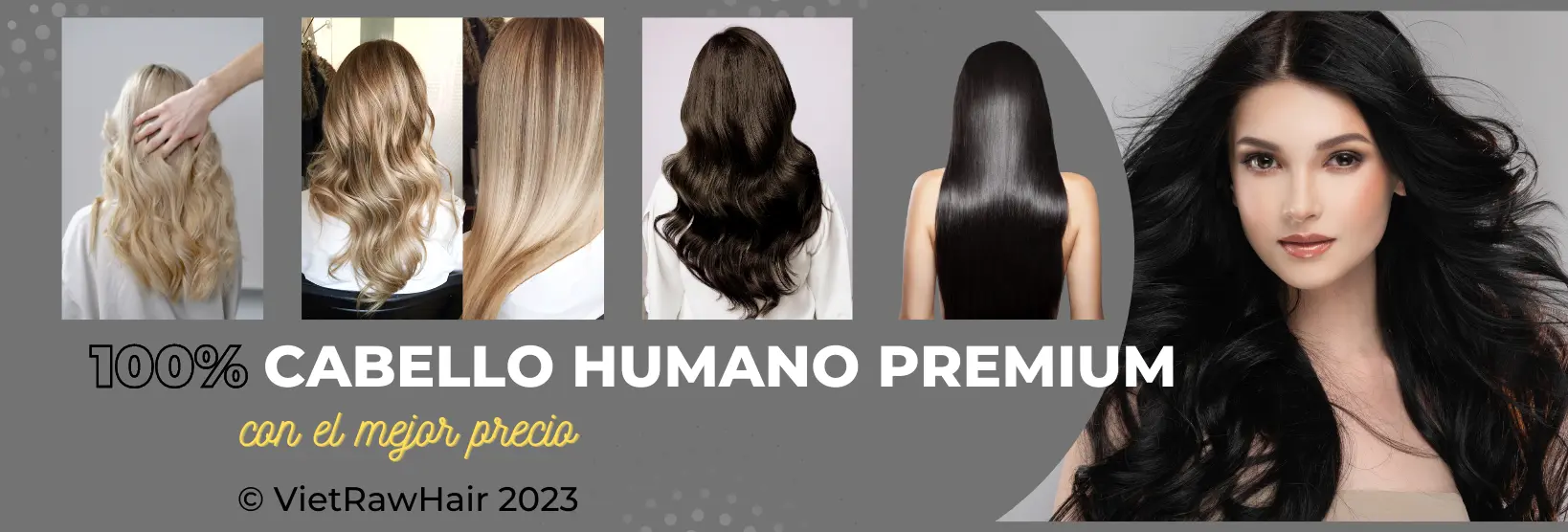 cabello humano premium al mejor precio 1