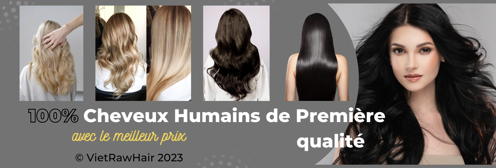 cheveux humains premium viet nam avec le meilleur prix sur le marche