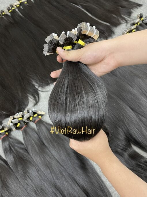 best hair extensions tape in vietnamese hair bleached 613