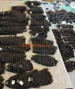 Burmese Curly Machine Weft big order burmese curly wavy bouncy and natural wavy