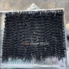 Deep Curly Machine Weft deep curly machine weft hair bundles 1A Black color