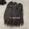 Kinky Straight (Yaki Straight) Machine Weft kinky straight weave hair bundles