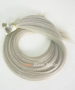 Platinum Blonde #60A Straight Bulk Hair