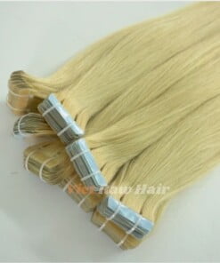 613 blonde hair color tape in extension