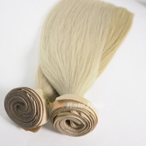 613 blonde hair extension long tape in