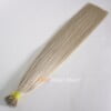 ash blonde color nano tip hair extension
