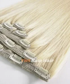 Alternative view of Blonde Straight Clip-in Hair Extension