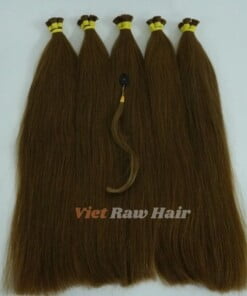 Brown #6 Straight Bulk Hair