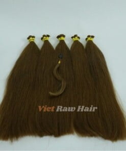 bulk hair extension color 6 brown