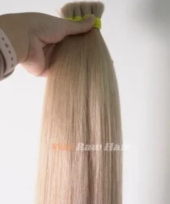 Alternative view of Blonde #27 Straight Bulk Hair