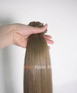 Chocolate Brown V Tip Human Hair Extension chocolate brown hair extension