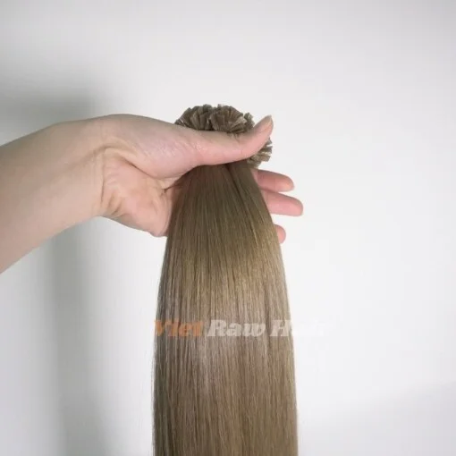 Chocolate Brown V Tip Human Hair Extension - Image 3