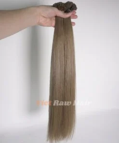 Alternative view of Chocolate Brown V Tip Human Hair Extension