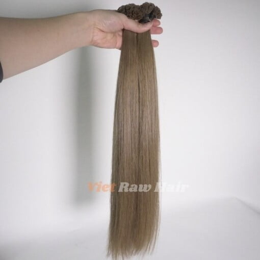 cold brown color v tip hair