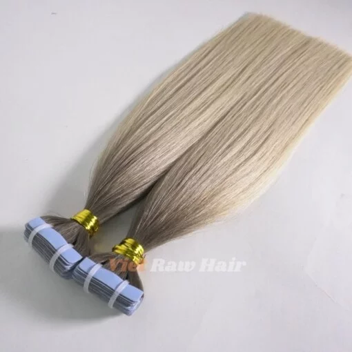 Ombre Ash Blonde #60 Tape In Extension - Image 2