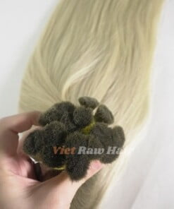 color 613 ash brown root bulk hair extension