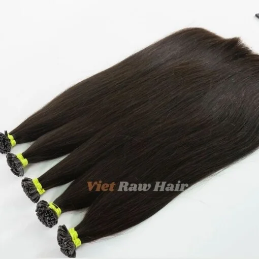 Natural Brown #2 V Tip Human Hair Extension