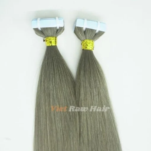 Dark Grey Tape In Hair Extension - Image 3