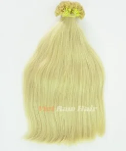 Blonde #613 Flat Tip Human Hair Extension