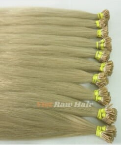 i tip hair extension blonde 613 color