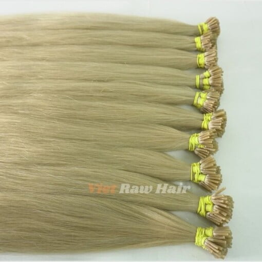 i tip hair extension blonde 613 color