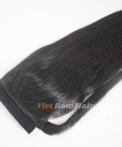 ponytail extension natural black 1B color hair