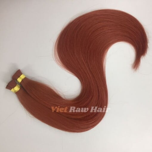 red copper hair color 130 bulk hair vietnam