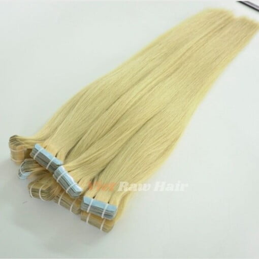 tape hair extension 613 blonde color