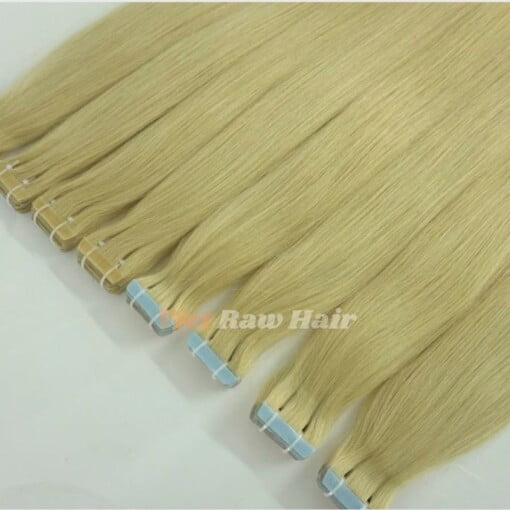 tape hair extension 613 light blonde