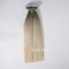 Ombre Ash Blonde #60 Tape In Extension tape hair extension ash blonde 60