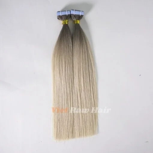 Ombre Ash Blonde #60 Tape In Extension