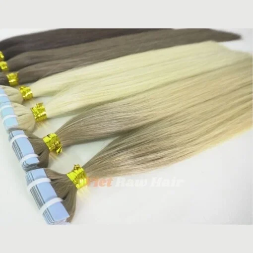 Ombre Blonde #613 Tape In Hair Extension - Image 3