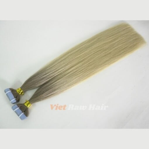 tape hair extension color ombre 10c blonde 613