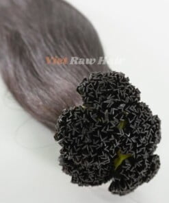 v tip hair extension 2 dark brown color