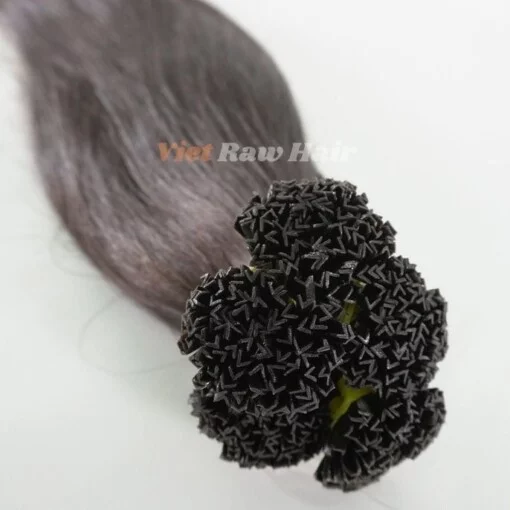 Natural Brown #2 V Tip Human Hair Extension - Image 4