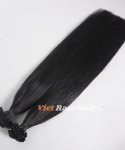 Black Color V Tip Human Hair Extension