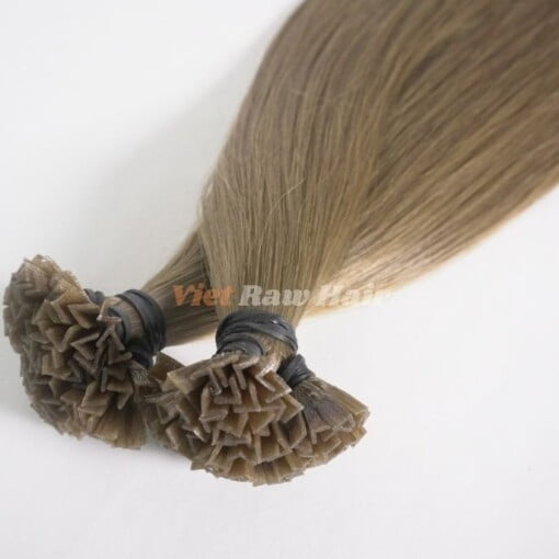 v tip hair extension chocolate brown color