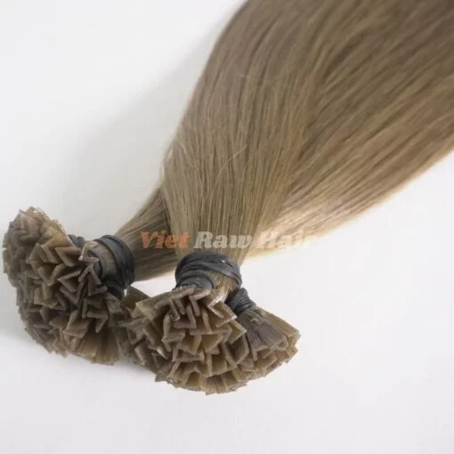Chocolate Brown V Tip Human Hair Extension - Image 4