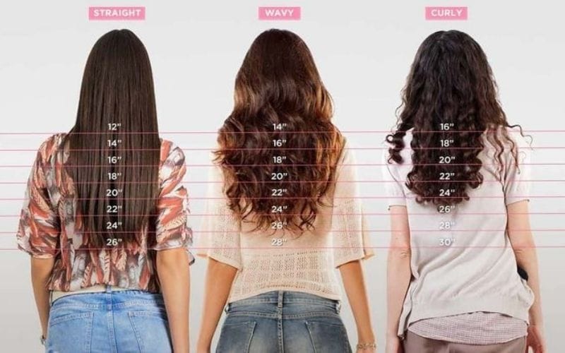 How Long Is 26 Inch Hair? Styling Ideas and Tips The 26-inch hair chart provides you with a basic overview of this perfect length