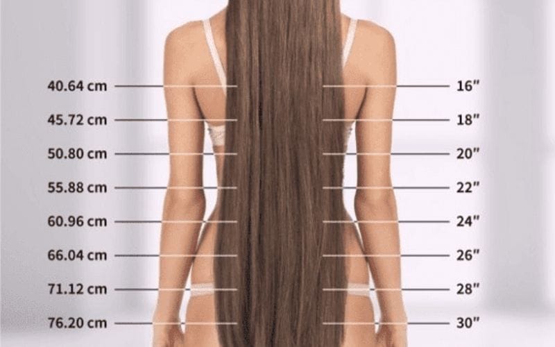 How Long is 30 Inch Hair? Is It Right for You? The true length of 30 inch hair can be changed by your height